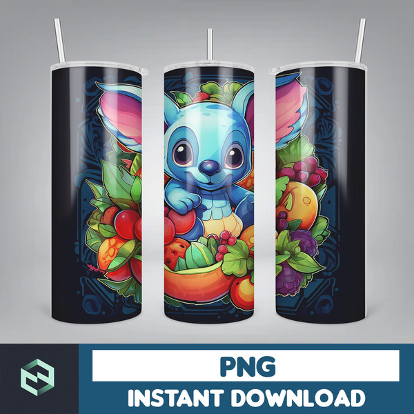 3D All Styles Cartoon 20oz Skinny Tumbler Design, 3D Floral Movie Tumbler, Cartoon Tumbler Design PNG (51).jpg