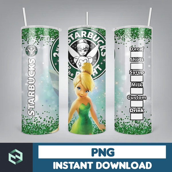 Cartoon Tumbler, Starbucks Tumbler 20oz Skinny Sublimation, Cute Digital Design, PNG Instant Download (20).jpg