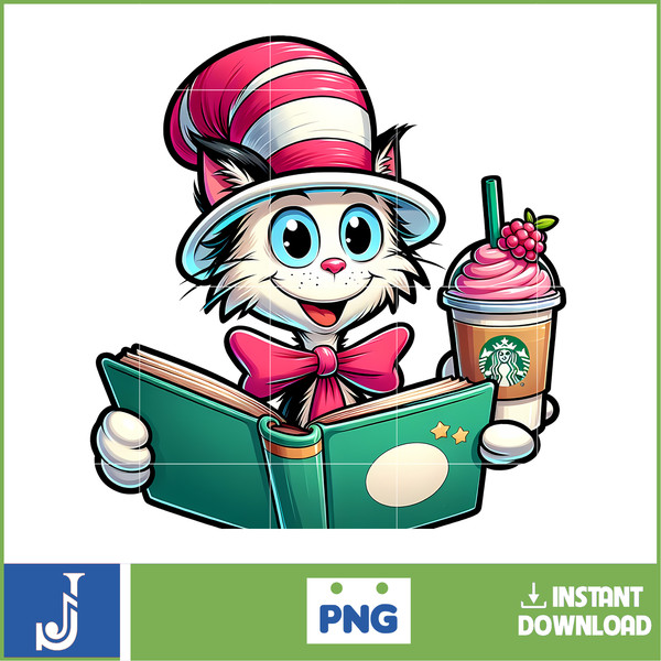 The cat in the pink hat Png, Cat In The Hat Png, Dr Seuss Hat Png, Green Eggs And Ham Png, Dr Seuss for Teachers Png (16).jpg