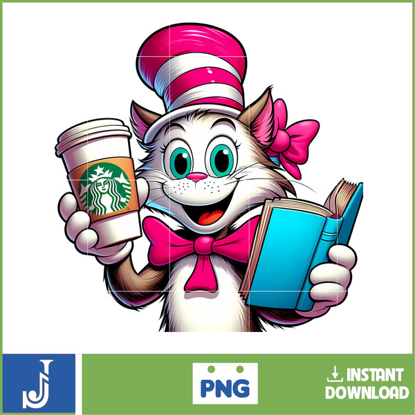 The cat in the pink hat Png, Cat In The Hat Png, Dr Seuss Hat Png, Green Eggs And Ham Png, Dr Seuss for Teachers Png (19).jpg