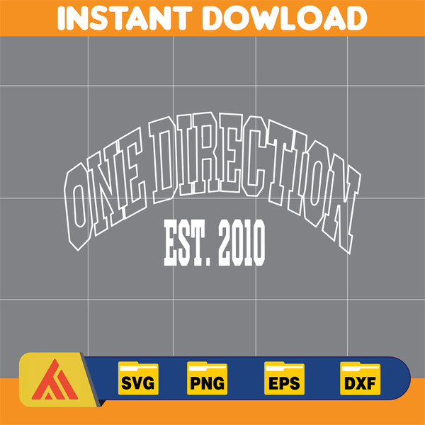 One Direction Svg, Aesthetic Svg, Music Svg, gifts for friends, Trendy Y2K Svg, gift for fans.jpg