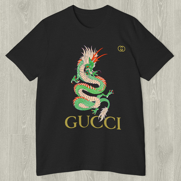 Gucci Logo Dragon Shirt - TokoPyramid.jpg