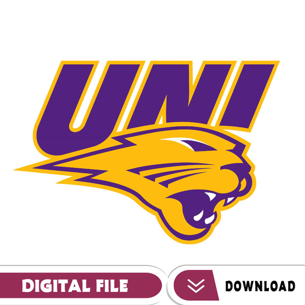 Northern Iowa Panthers Svg, Football Team Svg, Basketball, Collage, Game Day, Football, Instant Download.jpg