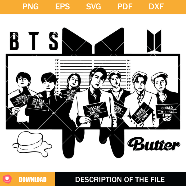 BTS Butter Svg, Band Music Svg, BTS Logo Svg, Menber BTS.jpg