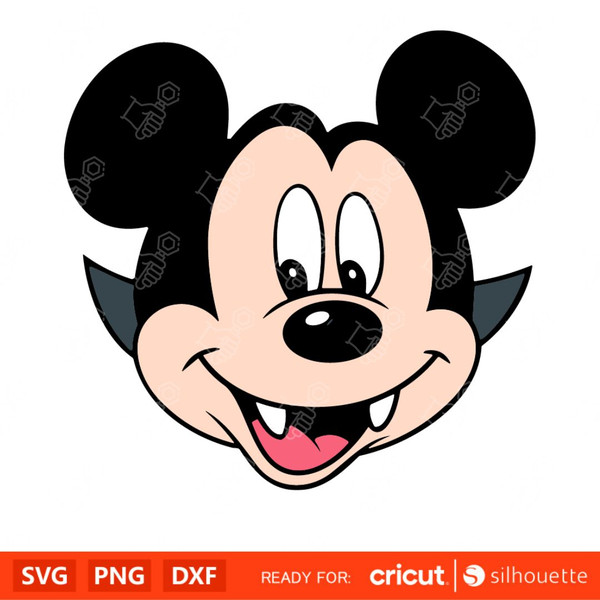 Halloween Disney, Mickey Mouse Svg, Halloween Svg, Disney Svg, Cricut, Silhouette Vector Cut File.jpg