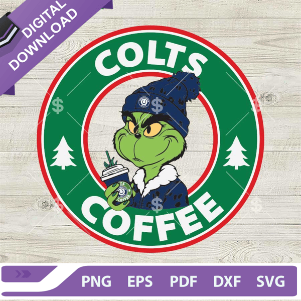 Leopard Grinch Indianapolis Colts Coffee SVG, Indianapolis Colts Starbucks Coffee SVG, NFL Leopard Grinch SVG, Grinch NFL Team SVG PNG.jpg