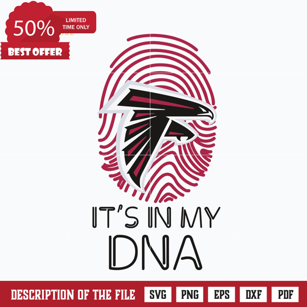 Atlanta Falcons It is in my DNA svg, Falcons svg, Sport svg, Nfl svg, png, dxf, eps digital file NFL24122016L.jpg