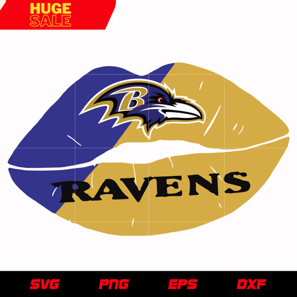 Baltimore Ravens Lip svg, nfl svg, eps, dxf, png, digital file.jpg