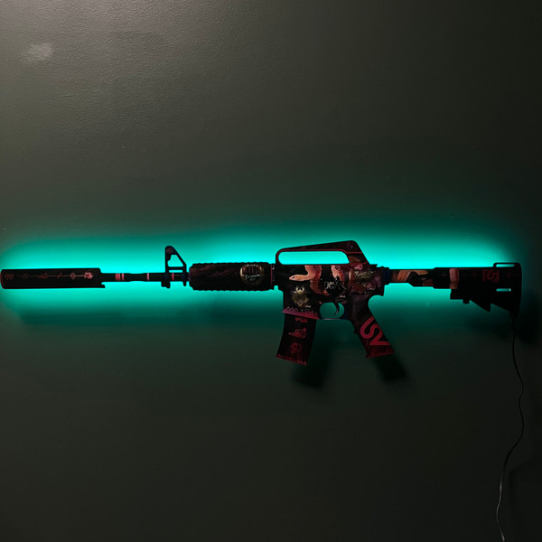 M4A1-S - Welcome to the Jungle RGB Wall Art bu Blasters4masters (13).jpg