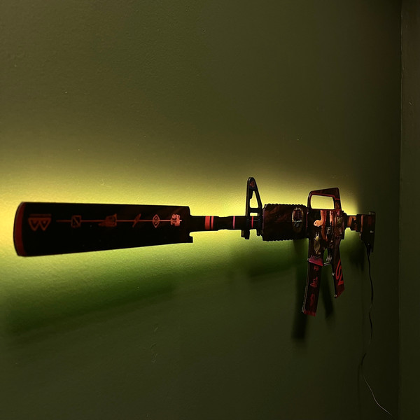 M4A1-S - Welcome to the Jungle RGB Wall Art bu Blasters4masters (18).jpg