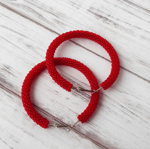 Red-Beaded-Earrings-Red-Seed-Bead-Earrings-Statement-Earrings-Big-Hoops.jpeg