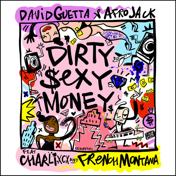 David Guetta (Afrojack Dirty Sexy Money) Album Cover POSTER.jpg