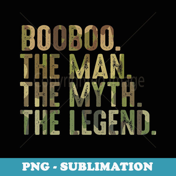 Mens BooBoo s from Grandchildren for Men BooBoo Myth Legend - Aesthetic Sublimation Digital File