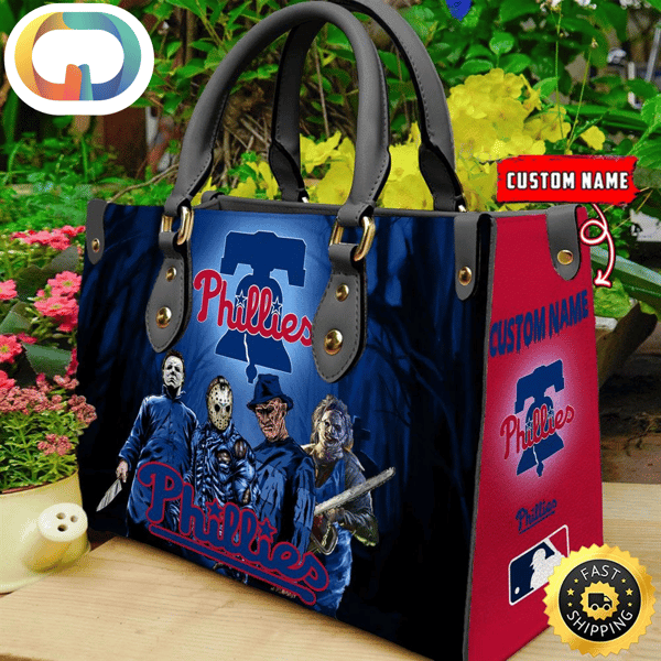 Philadelphia Phillies MLB Halloween Women Leather Hand Bag.jpg