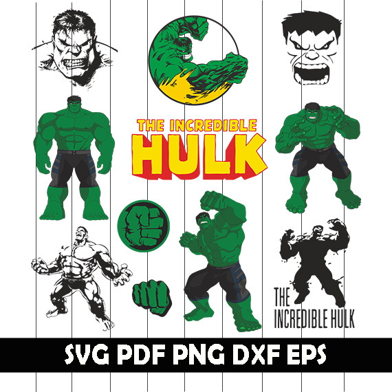 Hulk Vectors, Hulk Svg.jpg