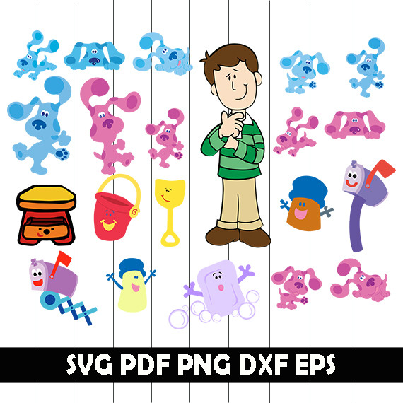 18pcs, Blue's Clues svg bundle.jpg