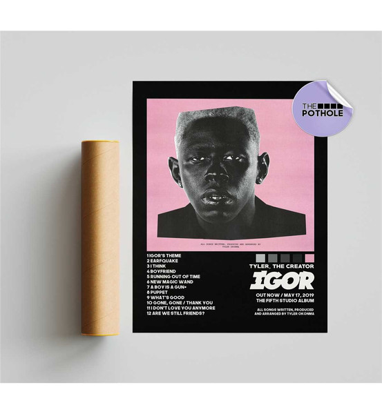 Tyler The Creator Igor Album Music Premium Poster