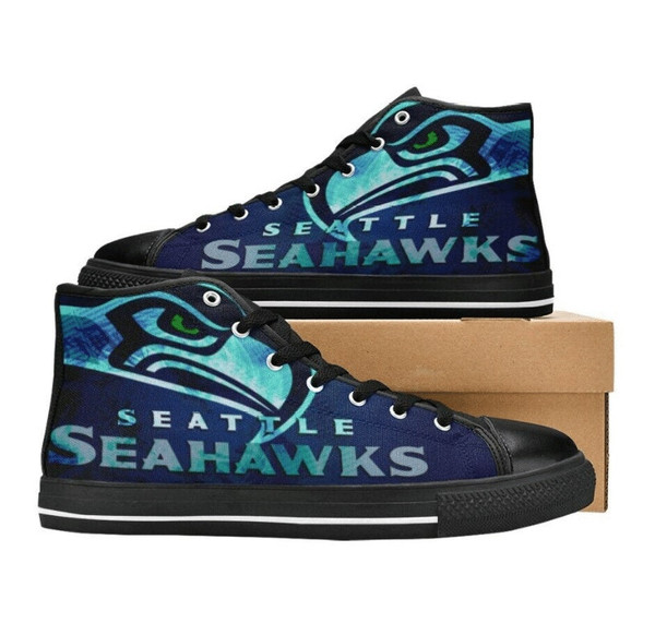 SeattIe Seahawks NFL 2 Custom Canvas High Top Shoes HTS0187.jpg