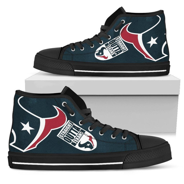 Straight Outta HT Texan NFL Custom Canvas High Top Shoes HTS0286.jpg