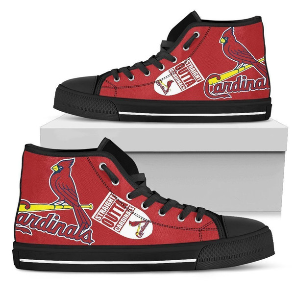 Straight Outta St LOUlS CardinaIs MLB Custom Canvas High Top Shoes HTS0714.jpg