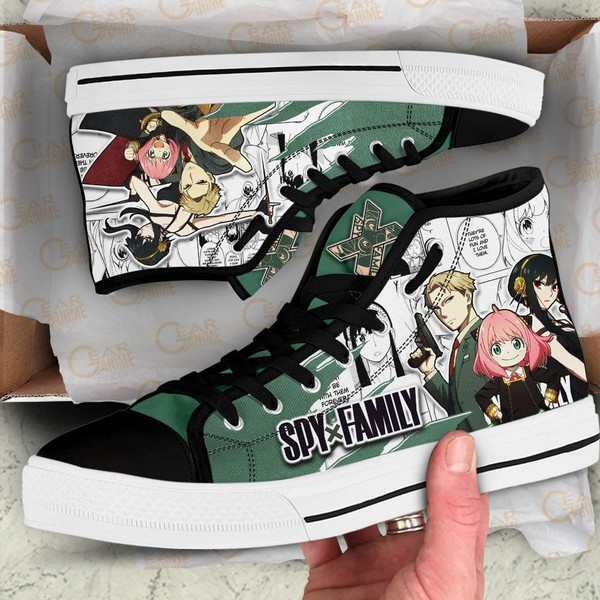 The Forgers High Top Shoes Custom Spy X Family Anime For Fans HTS0168.jpg