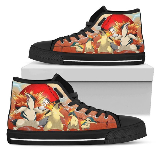 Typhlosion High Top Shoes Custom For Fans Pokemon HTS0437.jpg