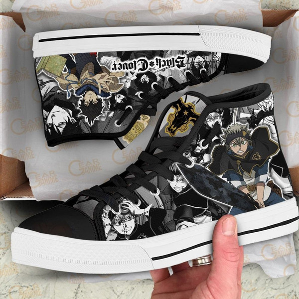 Yuno And Asta High Top Shoes Custom Black Clover Anime For Fans HTS0023.jpg