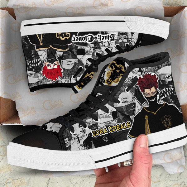 Zora Ideale High Top Shoes Custom Black Clover Anime For Fans HTS0316.jpg