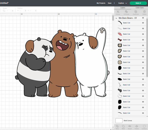 We Bare Bears Svg Files, We Bare Bears Png Files, Vector Png Images, SVG Cut File for Cricut, Clipart Bundle Pack