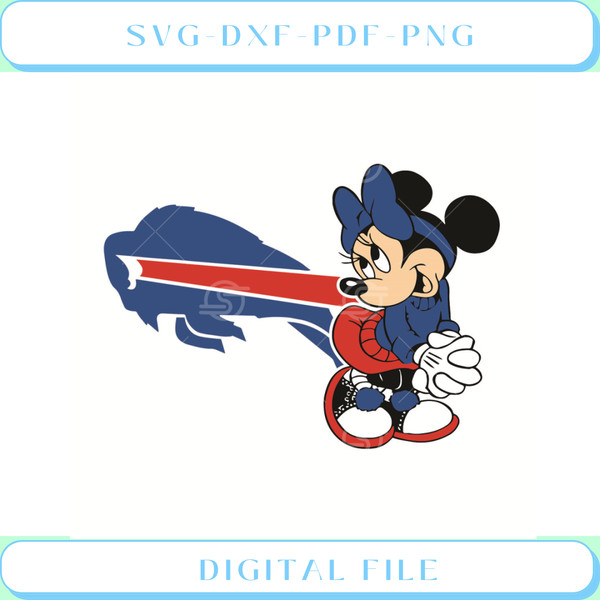 Buffalo Bills Minnie Svg, Bills skull cricut Football Svg, Minnie mouse Svg, Football Teams Svg.jpg