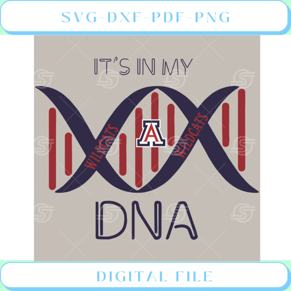 DNA Arizona Wildcats Svg Sport Svg, DNA Svg, Arizona Wildcats Svg.jpg