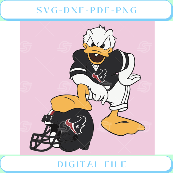 Donald Duck Los Angeles Chargers Svg Sport Svg - Svgtrendingshop.jpg