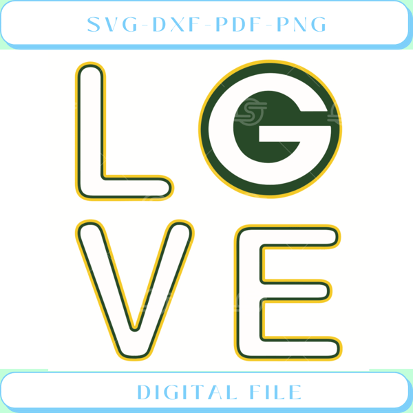 Green Bay Packers Love Svg Sport Svg, Green Bay Packers Svg.jpg