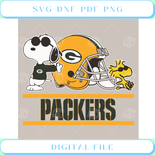 Green Bay Packers Snoopy Woodstock Svg Sport Svg.jpg
