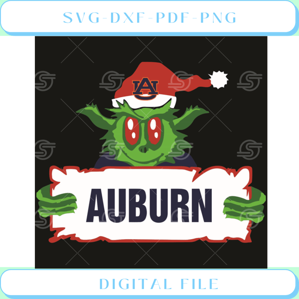 Grinch Auburn Tigers Svg Sport Svg, Grinch Svg, Auburn Tigers Svg.jpg