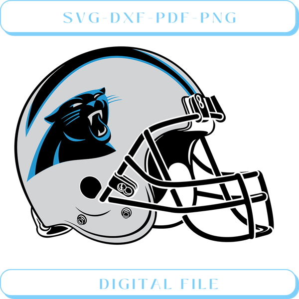 Carolina Panthers Helmet SVG Cut File.jpg