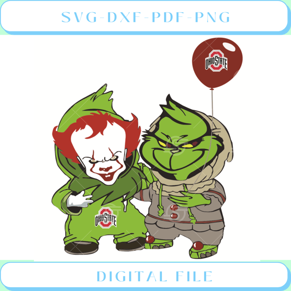 Georgie And Grinch Ohio State Buckeyes Svg Sport Svg, Georgie Svg.jpg