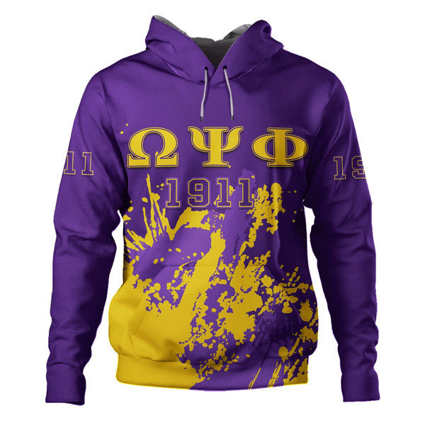 Omega Psi Phi Hoodie Spanit Style, African Hoodie For Men Women