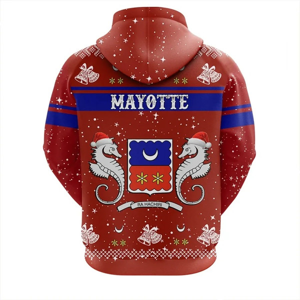 Mayotte Hoodie Christmas, African Hoodie For Men Women