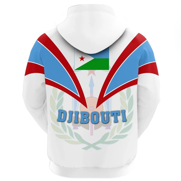 Djibouti Hoodie - Tusk Style, African Hoodie For Men Women