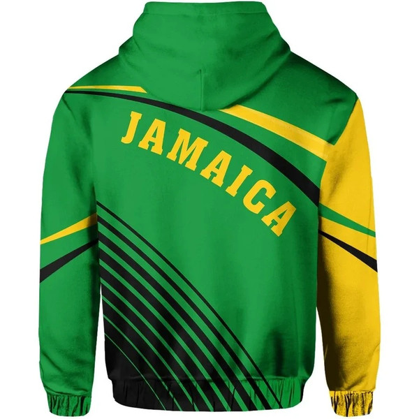 Jamaica Lion Hoodie Bly Style, African Hoodie For Men Women