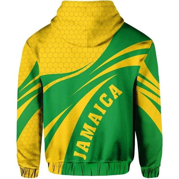 Jamaica Hoodie Aurora Style, African Hoodie For Men Women