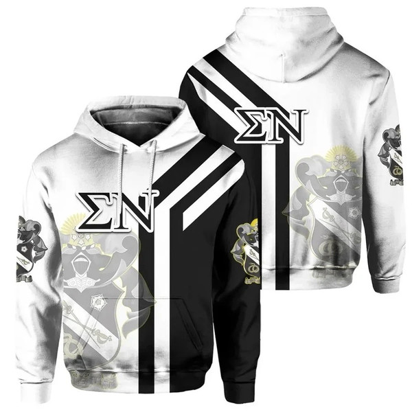 Alva Sigma Nu Hoodie, African Hoodie For Men Women