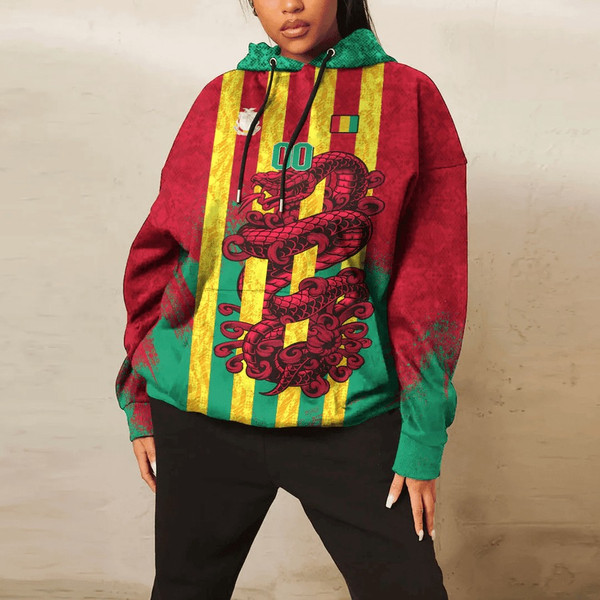 Guinea Hoodie Snake Jersey, African Hoodie For Men Women