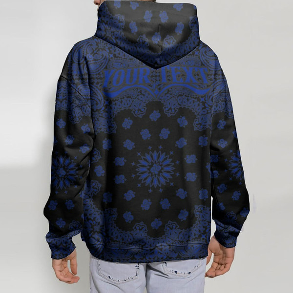 Tanzania Hoodie Paisley Bandana "Never Out of Date" (You Can Personalized Custom), African Hoodie For Men Women