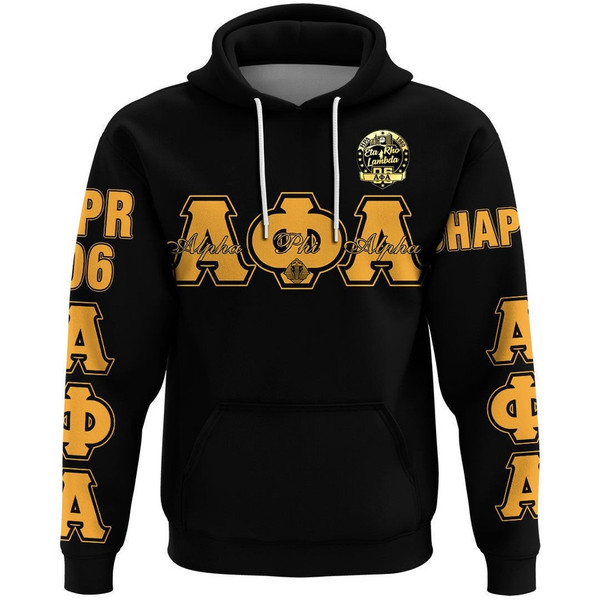 Alpha Phi Alpha - Eta Rho Lambda Hoodie, African Hoodie For Men Women