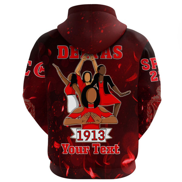 Straight Outta Delta Sigma Theta Hoodie, African Hoodie For Men Women