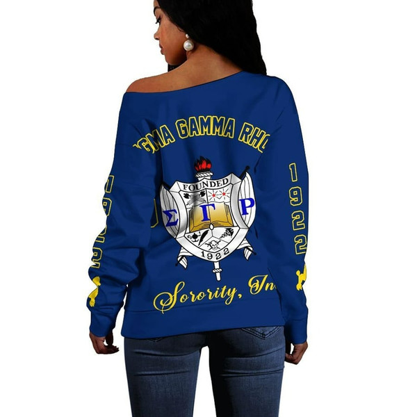 Sigma Gamma Rho Edsel Off Shoulder, African Women Off Shoulder For Women