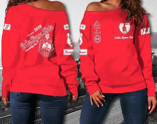 Sisterhood Delta Sigma Theta 1913 Women Off Shoulder, African Women Off Shoulder For Women