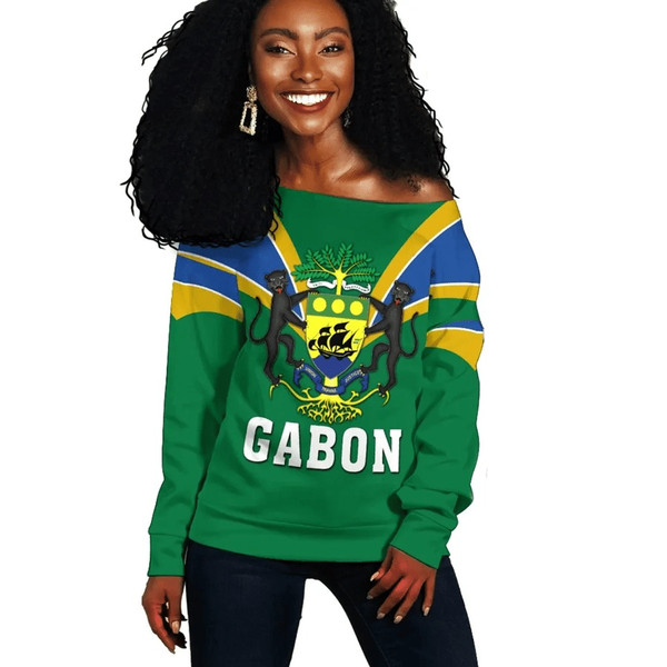 Gabon Women Off Shoulder Tusk Style, African Women Off Shoulder For Women